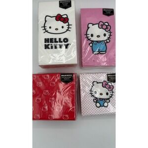 Hello Kitty Paper Napkins‎ & Guest Towels Sanrio Beverage Luncheon Party Decor